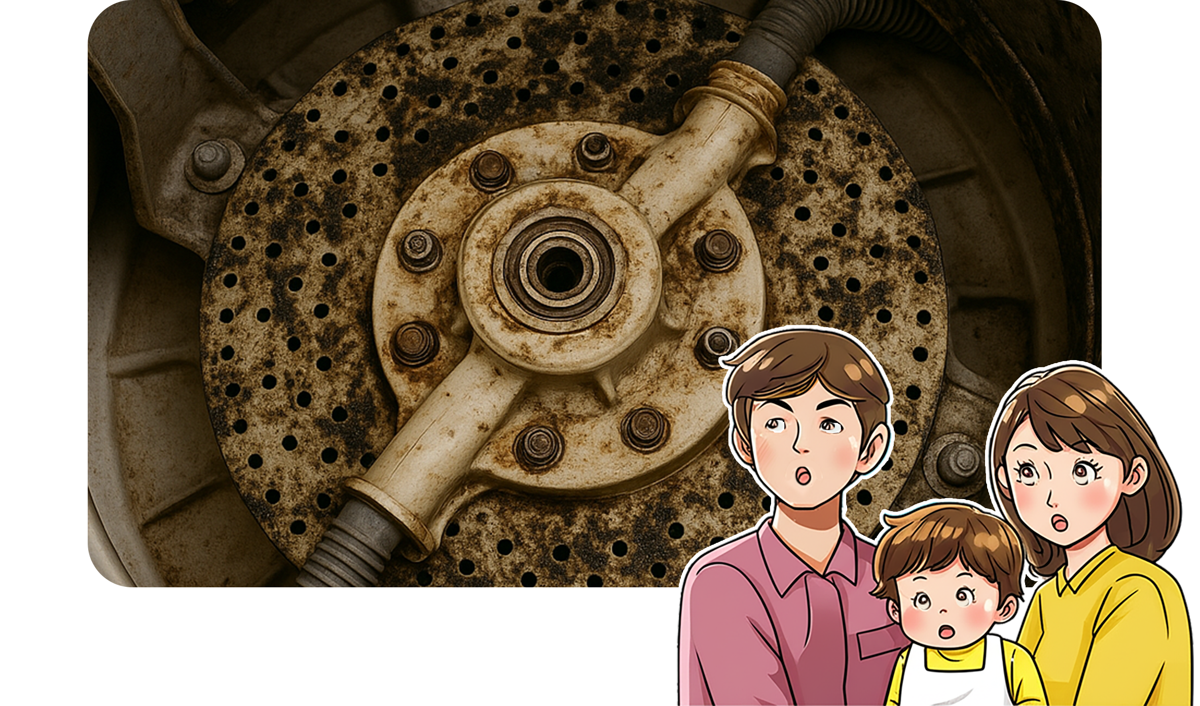原因はカビや汚れの蓄積です